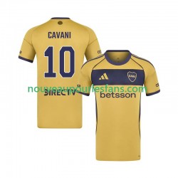 Maillot CA Boca Juniors Edinson Cavani 10 Homme Tenue Extérieur 2025-2026 Manche Courte