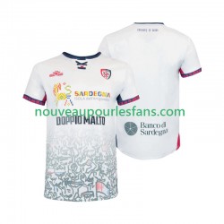 Maillot Cagliari Homme Tenue Extérieur 2025-2026 Manche Courte