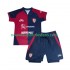 Maillot Cagliari Enfant Tenue Domicile 2025-2026 Manche Courte