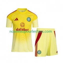 Maillot Celtic FC Gardien Enfant Tenue Domicile 2025-2026 Manche Courte