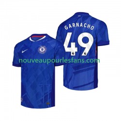 Maillot Chelsea Alejandro Garnacho 49 Homme Tenue Domicile 2025-2026 Manche Courte
