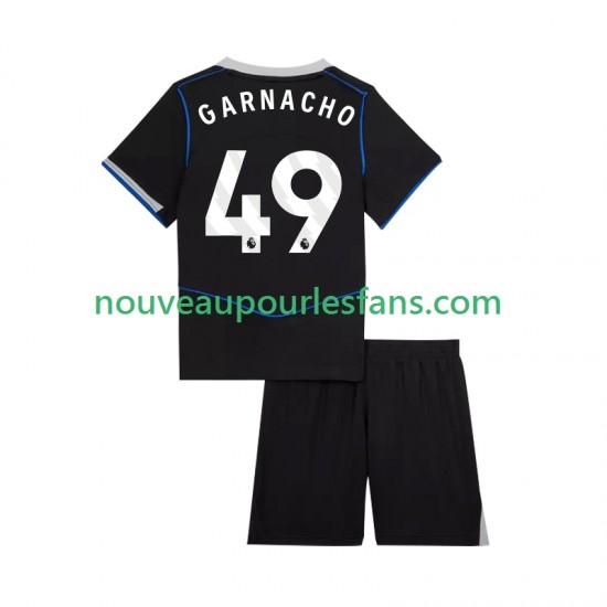 Maillot Chelsea Alejandro Garnacho 49 Enfant Tenue 3ème 2025-2026 Manche Courte