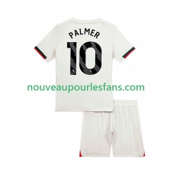 Maillot Chelsea Cole Palmer 10 Enfant Tenue Extérieur 2025-2026 Manche Courte