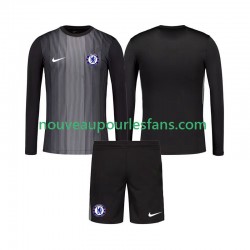 Maillot Chelsea Gardien Enfant Tenue Domicile 2025-2026 Manche Longue