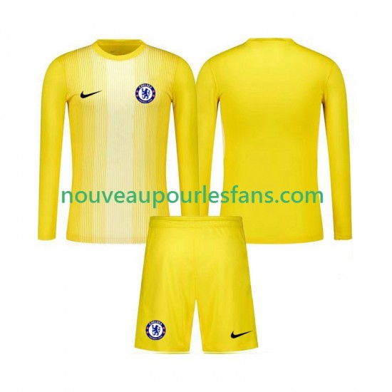 Maillot Chelsea Gardien Enfant Tenue 3ème 2025-2026 Manche Longue