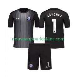 Maillot Chelsea Robert Sanchez 1 Gardien Enfant Tenue Domicile 2025-2026 Manche Courte