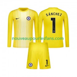 Maillot Chelsea Robert Sanchez 1 Gardien Enfant Tenue 3ème 2025-2026 Manche Longue