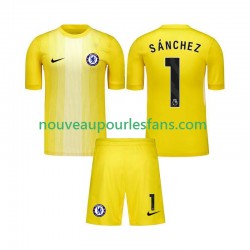 Maillot Chelsea Robert Sanchez 1 Gardien Enfant Tenue 3ème 2025-2026 Manche Courte