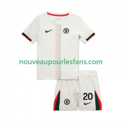 Maillot Chelsea Joao Pedro 20 Enfant Tenue Extérieur 2025-2026 Manche Courte