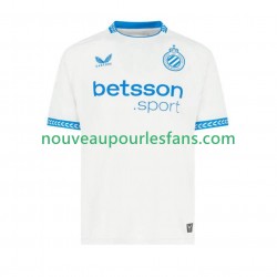 Maillot Club Brugge Homme Tenue Extérieur 2025-2026 Manche Courte