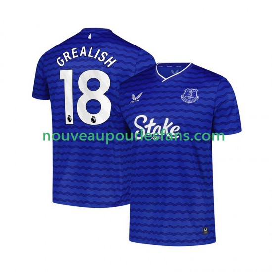 Maillot Everton Jack Grealish 18 Homme Tenue Domicile 2025-2026 Manche Courte