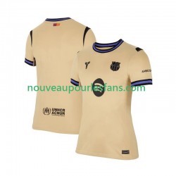 Maillot FC Barcelone Femme Tenue Extérieur 2025-2026 Manche Courte