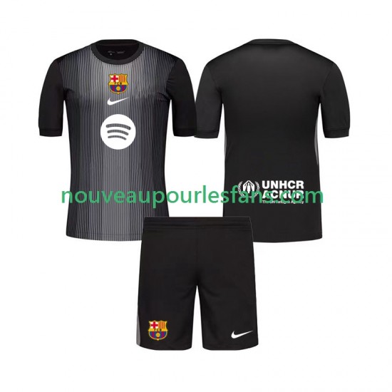 Maillot FC Barcelone Gardien Enfant Tenue 3ème 2025-2026 Manche Courte