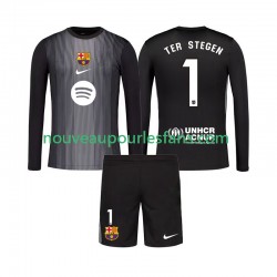 Maillot FC Barcelone Ter Stegen 1 Gardien Enfant Tenue 3ème 2025-2026 Manche Longue