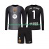 Maillot FC Barcelone Ter Stegen 1 Gardien Enfant Tenue 3ème 2025-2026 Manche Longue
