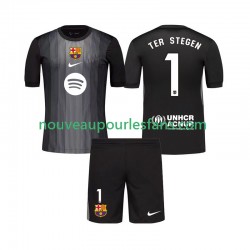 Maillot FC Barcelone Ter Stegen 1 Gardien Enfant Tenue 3ème 2025-2026 Manche Courte