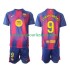 Maillot FC Barcelone Robert Lewandowski 9 Enfant Tenue Domicile 2025-2026 Manche Courte