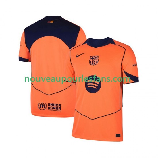 Maillot FC Barcelone Homme Tenue 3ème 2025-2026 Manche Courte