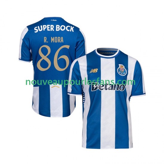 Maillot FC Porto Rodrigo Mora 86 Homme Tenue Domicile 2025-2026 Manche Courte