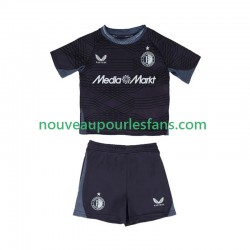 Maillot Feyenoord Rotterdam Enfant Tenue Extérieur 2025-2026 Manche Courte