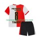 Maillot Feyenoord Rotterdam Quinten Timber 8 Enfant Tenue Domicile 2025-2026 Manche Courte