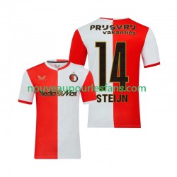 Maillot Feyenoord Rotterdam Sem Steijn 14 Homme Tenue Domicile 2025-2026 Manche Courte