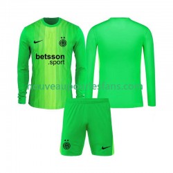 Maillot Inter Milan Gardien Enfant Tenue 3ème 2025-2026 Manche Longue