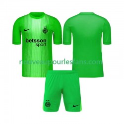 Maillot Inter Milan Gardien Enfant Tenue 3ème 2025-2026 Manche Courte