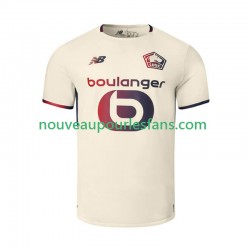 Maillot OSC Lille Homme Tenue Extérieur 2025-2026 Manche Courte