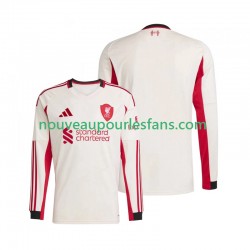 Maillot Liverpool Homme Tenue Extérieur 2025-2026 Manche Longue