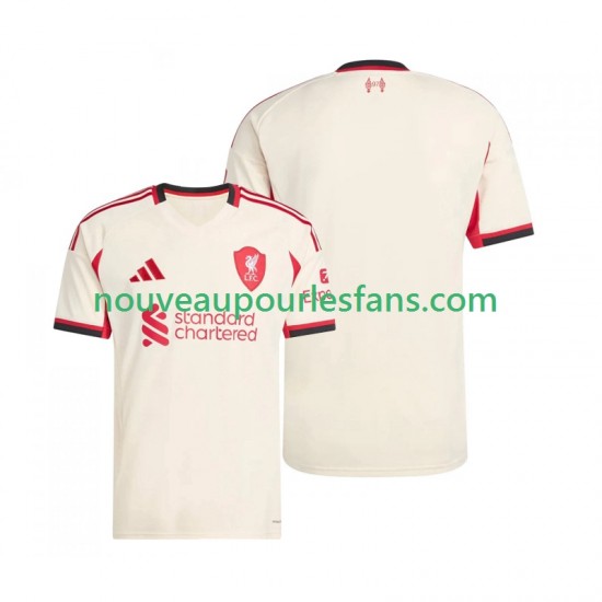 Maillot Liverpool Homme Tenue Extérieur 2025-2026 Manche Courte