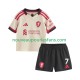 Maillot Liverpool Florian Wirtz 7 Enfant Tenue Extérieur 2025-2026 Manche Courte
