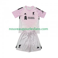 Maillot Liverpool Gardien Enfant Tenue 3ème 2025-2026 Manche Courte