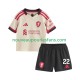Maillot Liverpool Hugo Ekitike 22 Enfant Tenue Extérieur 2025-2026 Manche Courte