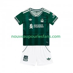 Maillot Liverpool Enfant Tenue 3ème 2025-2026 Manche Courte