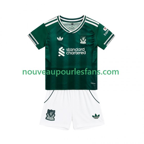 Maillot Liverpool Enfant Tenue 3ème 2025-2026 Manche Courte