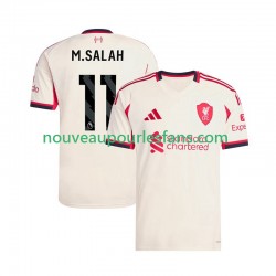Maillot Liverpool Mohamed Salah 11 Homme Tenue Extérieur 2025-2026 Manche Courte