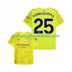 Maillot Manchester City Gianluigi Donnarumma 25 Gardien Homme Tenue 3ème 2025-2026 Manche Courte