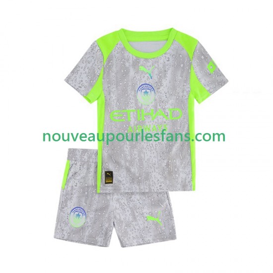 Maillot Manchester City Enfant Tenue 3ème 2025-2026 Manche Courte