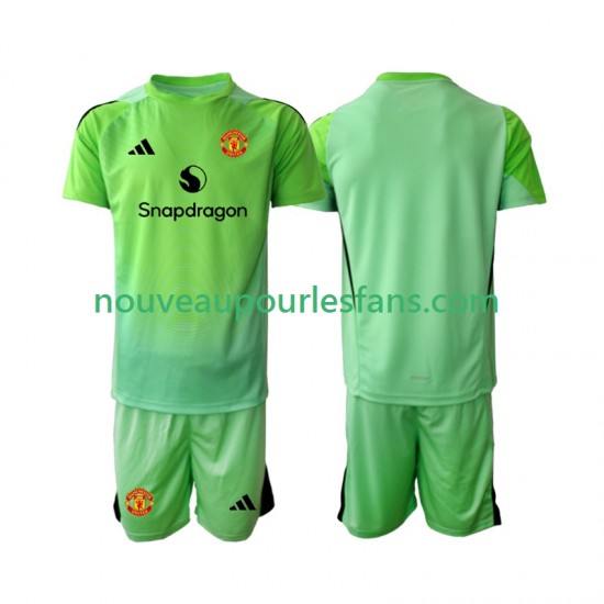 Maillot Manchester United Gardien Enfant Tenue 4ème 2025-2026 Manche Courte