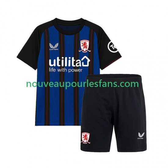 Maillot Middlesbrough Enfant Tenue Extérieur 2025-2026 Manche Courte