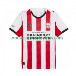 Maillot PSV Eindhoven Homme Tenue Domicile 2025-2026 Manche Courte