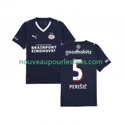Maillot PSV Eindhoven Ivan Perisic 5 Homme Tenue Extérieur 2025-2026 Manche Courte