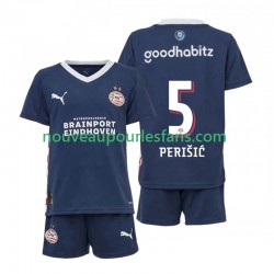 Maillot PSV Eindhoven Ivan Perisic 5 Enfant Tenue Extérieur 2025-2026 Manche Courte