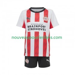 Maillot PSV Eindhoven Enfant Tenue Domicile 2025-2026 Manche Courte