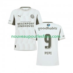 Maillot PSV Eindhoven Ricardo Pepi 9 Homme Tenue 3ème 2025-2026 Manche Courte