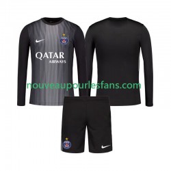 Maillot Paris Saint-Germain Gardien Enfant Tenue Domicile 2025-2026 Manche Longue