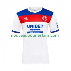 Maillot Rangers Homme Tenue Extérieur 2025-2026 Manche Courte