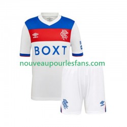 Maillot Rangers Enfant Tenue Extérieur 2025-2026 Manche Courte