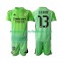 Maillot Real Madrid Andriy Lunin 13 Gardien Enfant Tenue Extérieur 2025-2026 Manche Courte